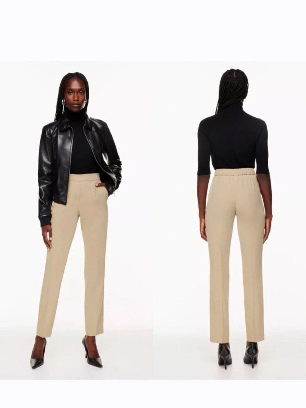 Aritzia Babaton Conan Japanese fabric pants Sz 0